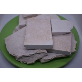 White Slate Shale Stone 200 Grams
