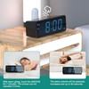 KWANWA Digital Alarm Clock with Large 1.8" LED Display, Battery