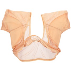 minkissy Underarm Sweat Vest, Breathable Mesh Tops, Underarm Sweat Pads for Women, Sweat-Absorbing Vest in the Armpit, Skin Colour