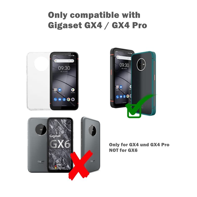 Fixgut Case Compatible with Gigaset GX4 /GX4 Pro, Soft TPU