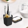 IWNTWY Toothbrush Holders and Soap Holder Set, Tooth Brush Holder