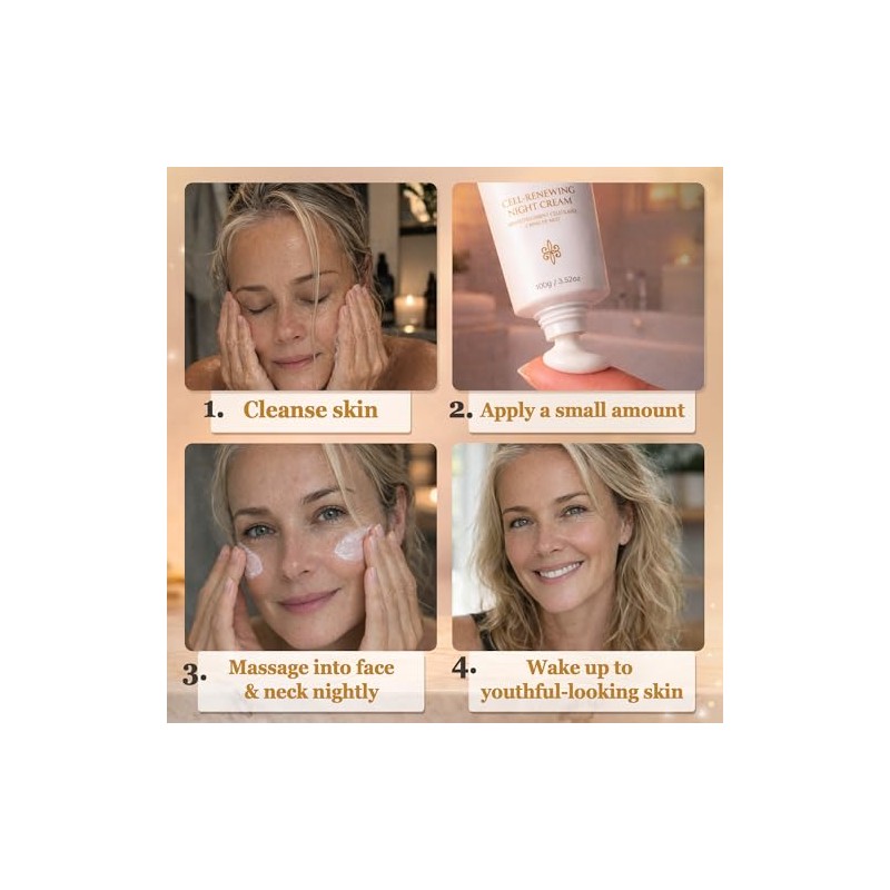 Vivo Per Lei Cell Renewal Night Cream, 1.7-Fluid Ounce