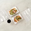 Restaurantware Moderna 7.5 x 5.3 Inch Premium Disposable Plates 10