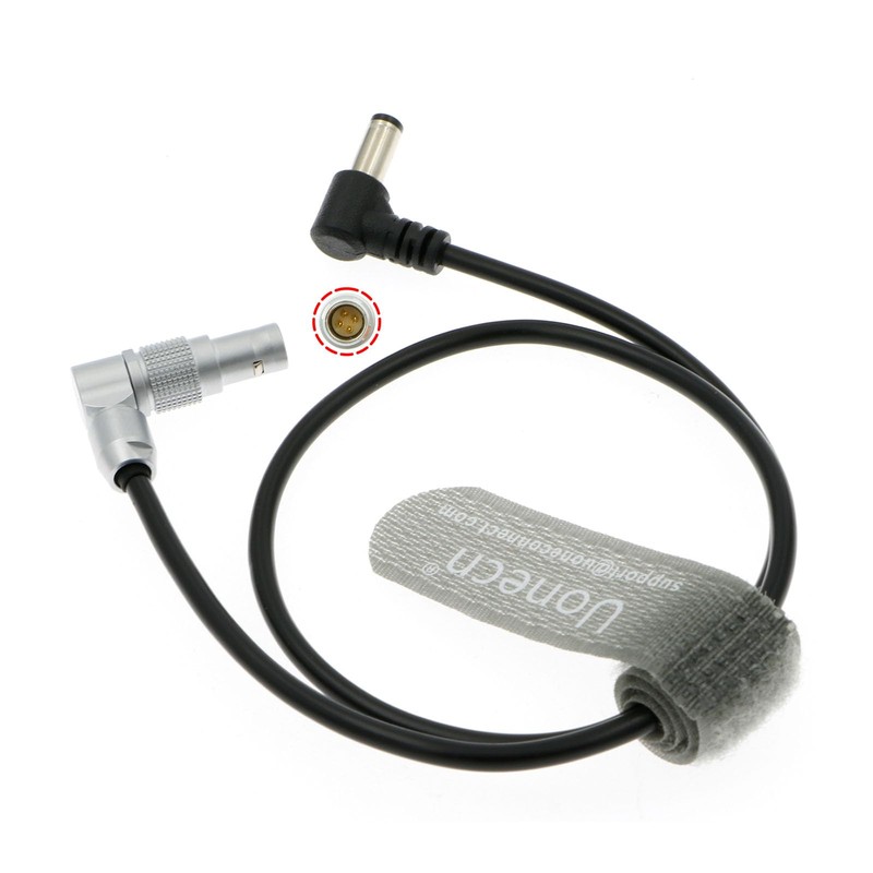 Uonecn Zacuto Kameleon EVF Power Cable Rotatable Right Angle 45