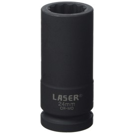 Laser 7016 Bi-Hex Socket 3/4"D 24mm
