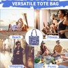 Kasgo Beach Bag, Water Resistant Sandproof Large Zipper Beach Tote