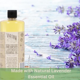 Varina Liquid Soap - Liquid Organic Castile Soap Lavender - 32oz