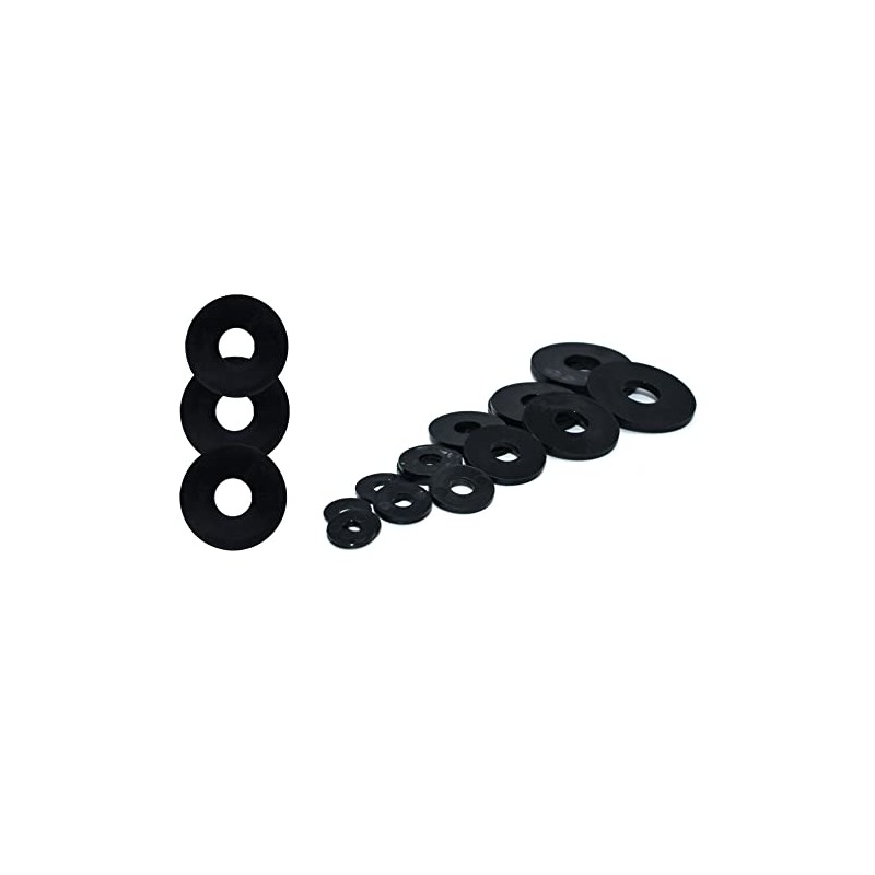 Nylon Black Penny Washers Plastic Repair Washer M3 M4 M6
