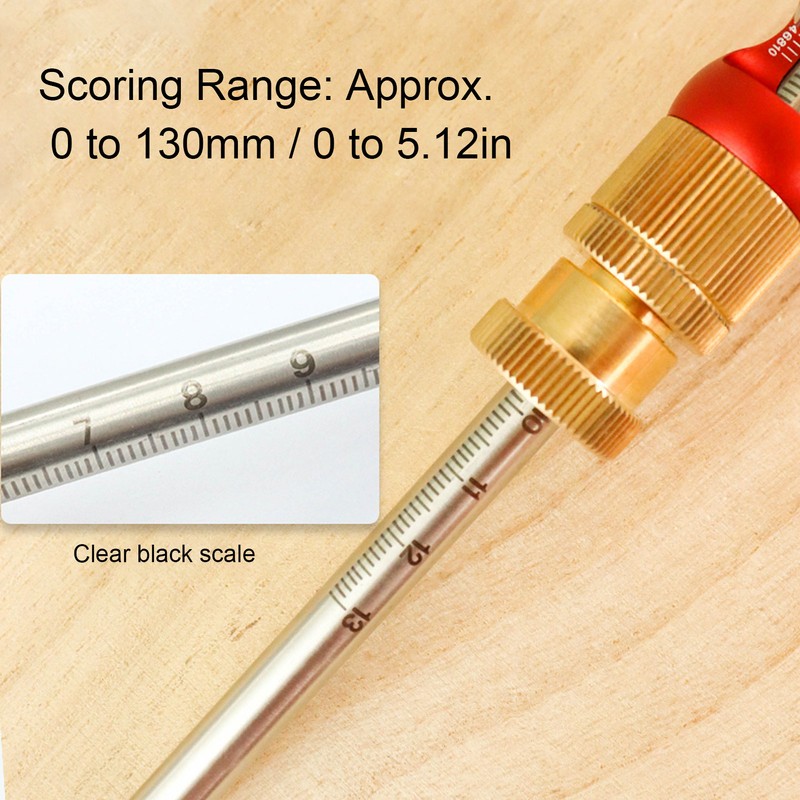 Wheel Marking Gauge High Accuracy Knob Adjustment Portable Wheel Scriber
