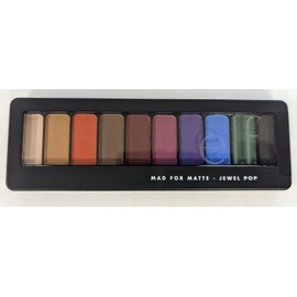 e.l.f. Mad For Matte Eyeshadow Palette, 10 Shades, Jewel Pop, 0.49 Ounce