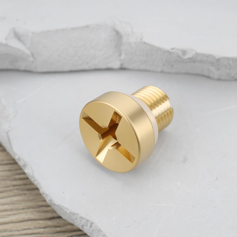 LT Easiyl 2PCS Brass Coolant Radiator Bleed Screw LR150067 LR034624