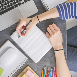 Bracelets For Men- Surfer Beach Bracelet Set-Holiday Gift-Hand Made boho Bracelets -Outdoor Sports Men'S And Women'S Anklet -Ethnic Hippie Style Accessories (Black+white)