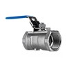 FSA Ball Valve Stainless Steel 316 1 Inch 1-Piece 2-Way