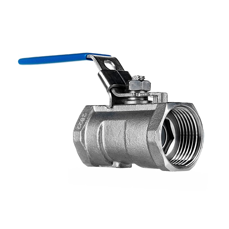 FSA Ball Valve Stainless Steel 316 1 Inch 1-Piece 2-Way