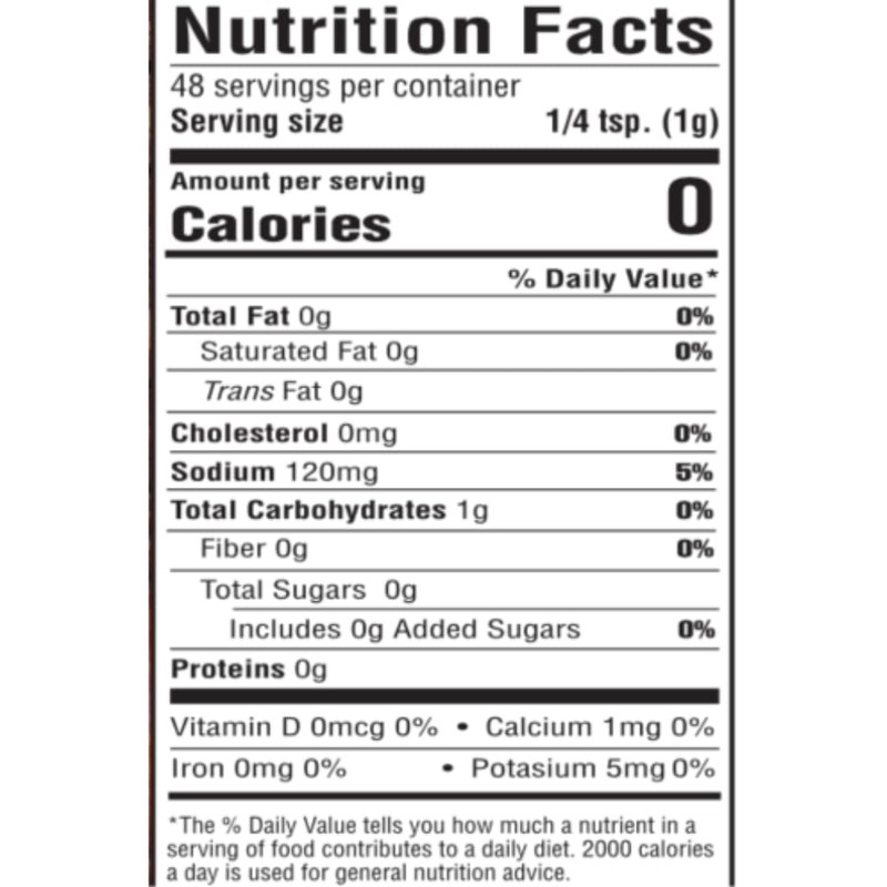 J&D's Bacon Salt, Original, 2.6 Ounce, Bacon-Flavored Seasoning Salt, Vegan,