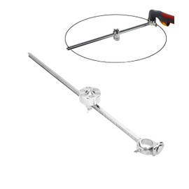 Plasma Cutting Compass, Stainless Steel Plasma Cutter Torch, Circle Guide Roller Wheel Compass, Cutting Tool Accessories with Scale Ruler Gauge, Torch Circle Guide Roller for AG60/