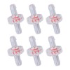 10Pcs Anti Backflow Check Valve One Way PP Plastic Non