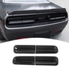 PDKLIN for Challenger Tail Lights Covers Trim Smoked Black for