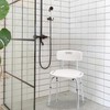 Carex Shower Chair With Back, Bath Chair and Shower Seat
