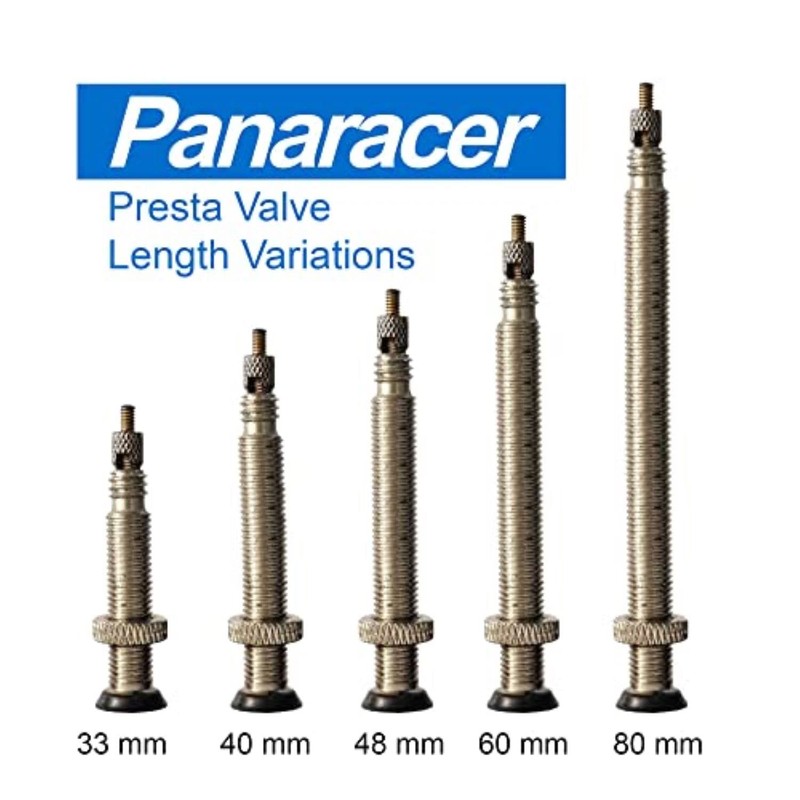 Panaracer 700 x 18/25 C Presta (French)-80mm Bicycle Tube