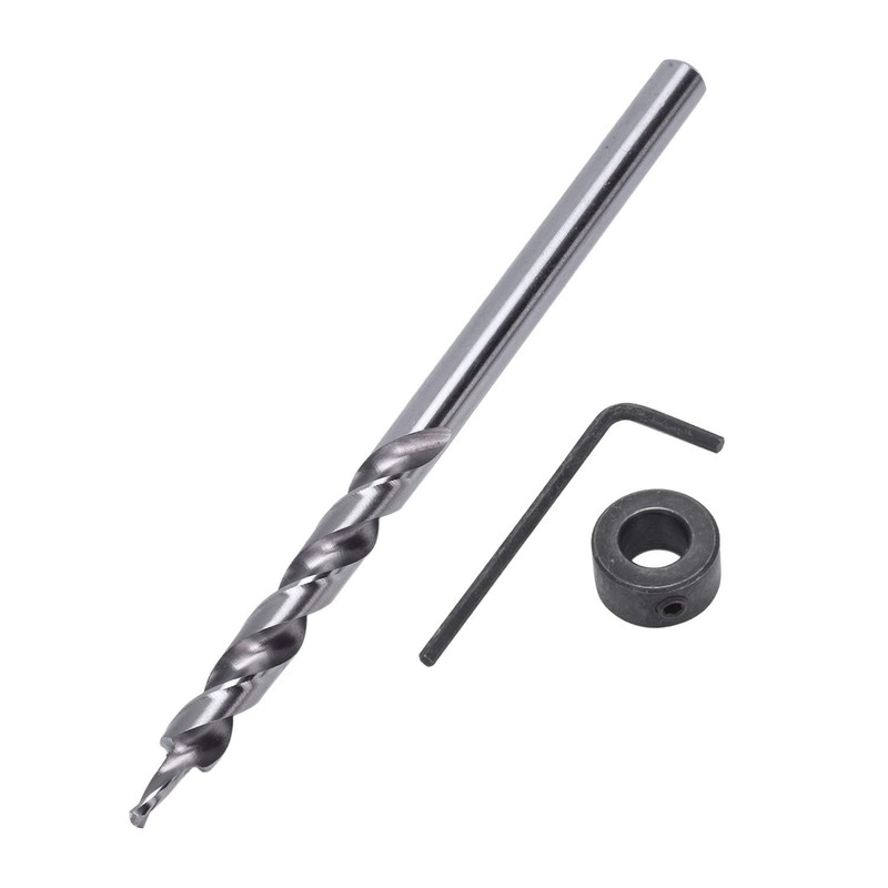 Idhadkc 2Pcs 1/4 Inch Hex Shank Pocket Hole Drill Bit