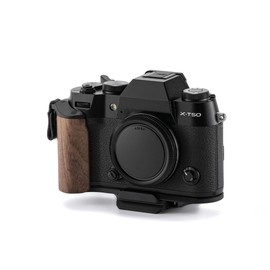 Tilta X-T50 Cage Vintage Camera Cage Compatible with X-T50 Base Kit with Mounting Baseplate, Hot Shoe Thumb Bracket, ARCA Adapter - Black TA-T71-A-B