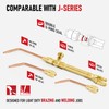 RX WELD Ligth Duty Welding/Brazing Torch Kit, Handle Compatible with