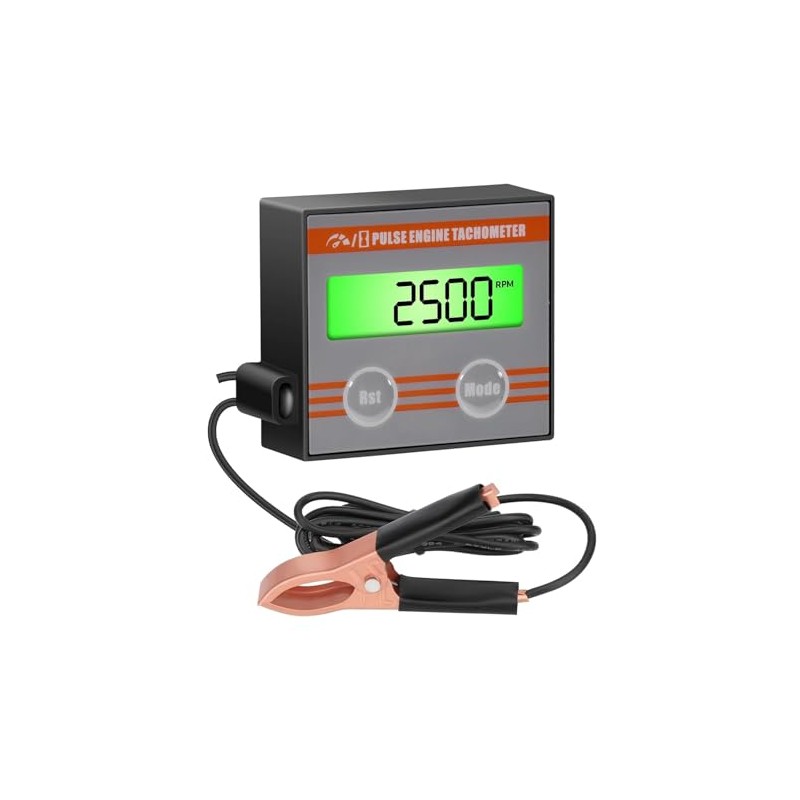 Tachometer Chainsaw, Suitable for 2 Stroke/4 Stroke Small Engines, Mini