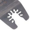 CNBTR Silver Oscillating Tool Quick Release Flexible Scraper Blades 52mm