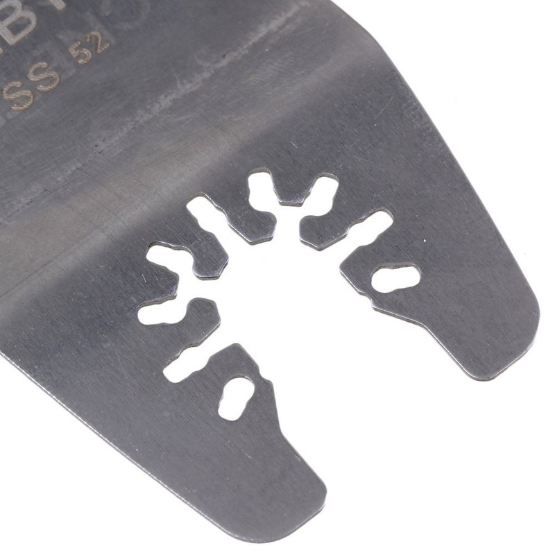 CNBTR Silver Oscillating Tool Quick Release Flexible Scraper Blades 52mm