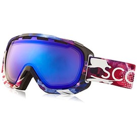 SCOTT US Fix Ski Goggles, Cerise Pink, Black Chrome Natural Lens