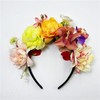 DANRENPANG Fashion Personality Boho Flower Crowns Headband For Women Faux