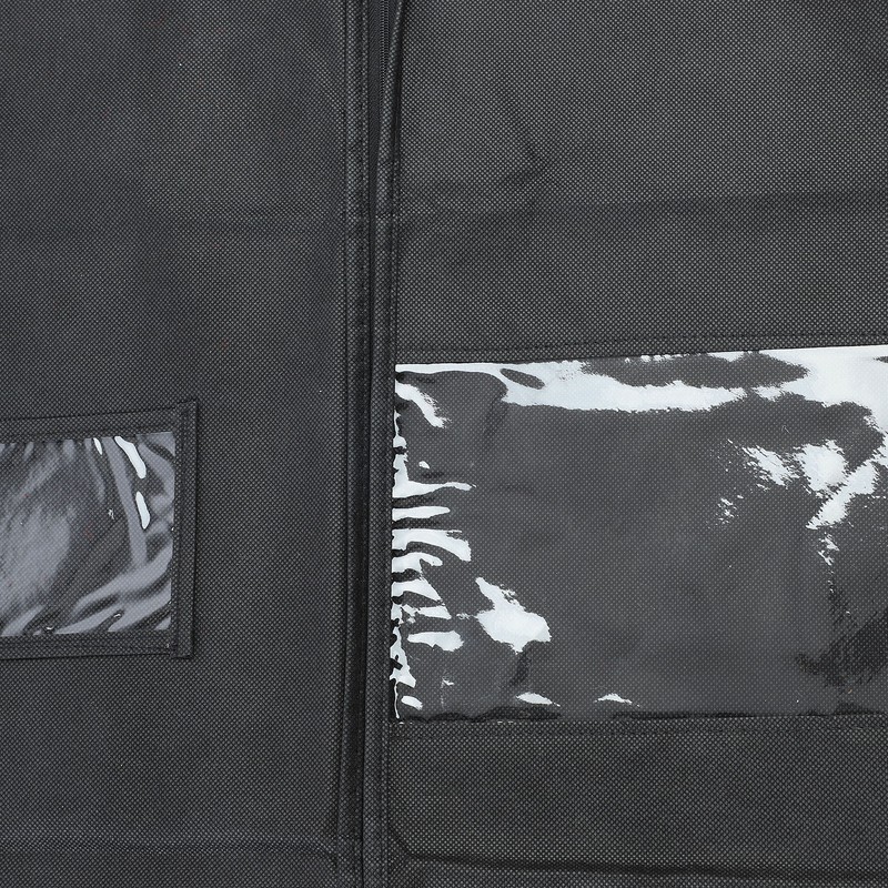 4pcs Garment Bags Waterproof Dustproof Thickened Suit Bag with Transparent