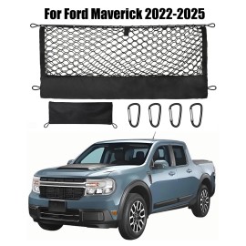Unbranded For Ford Maverick 2022 2023 2024 2025 Envelope Style Rear Trunk Mesh Cargo Net
