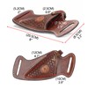 TOURBON Pruning Shears Case, Leather Case, For Gardening Pruning Gardening,
