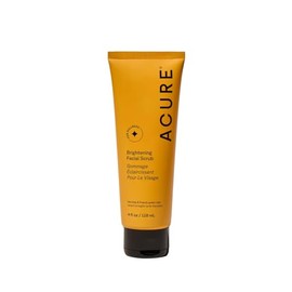Acure  Exfoliante facial iluminador de arcilla verde y alga marina  Iguala el tono y la textura de la piel, 118 ml                                    