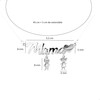 Agálea | Collar con Dije de Mamá, hijo o hija