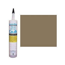 Color Fast Caulk Matched to Custom Building Products (Earth Sanded)