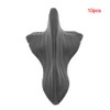 10Pcs Carbon Fiber Style Universal Car Rear Roof Shark Fins