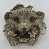 Prezents Hedgehog Woodland Animal Wall Plaque Garden Decor Home Gift
