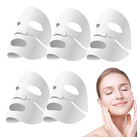 5 Stück Bio-Collagen Real Deep Mask,Collagen Mask Overnight,Collagen Reverse Film Volume Peel off Mask,Anti-Falten Lifting Gesichtsmaske,Kollagen Film Hydrating Anti-Aging Gesichtsmaske