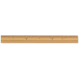 KAWAGUCHI(カワグチ) 手芸用品 MBS竹尺 太 30cm 42-043