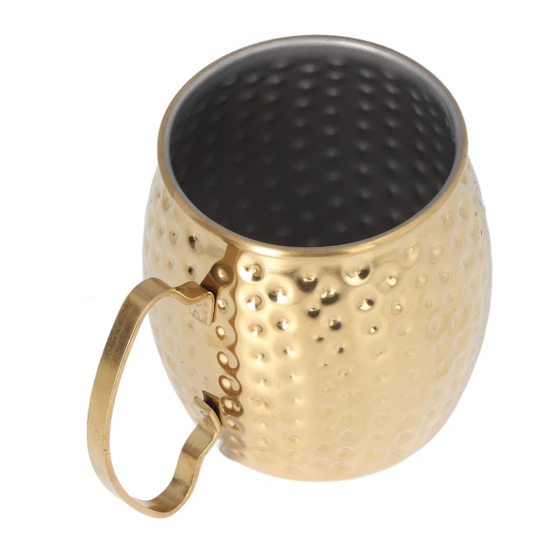 Moscow Mule Mug Exquisite 304 Stainless Steel 500ml Large Capacity
