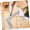 ORFOFE Right Angle Clamp Ruler Professional Woodworking Measurement Tool for