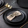 AmorArc Ceramic Dinnerware Sets, Wavy Rim Stoneware Plates and Bowls