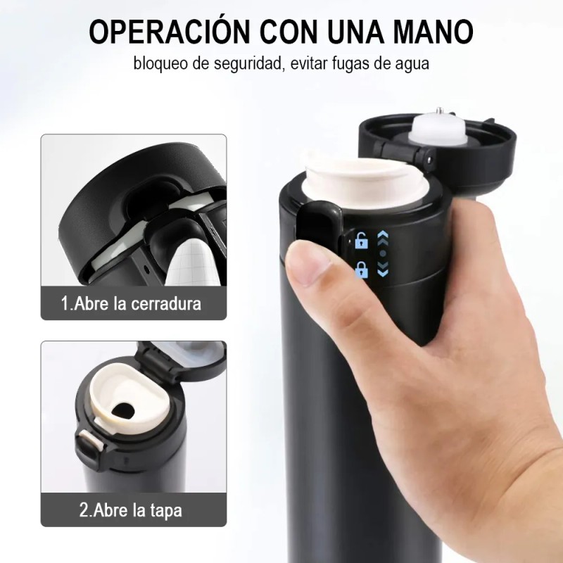 Termos Para Cafe Botella De Agua Mantiene Frío Y Caliente