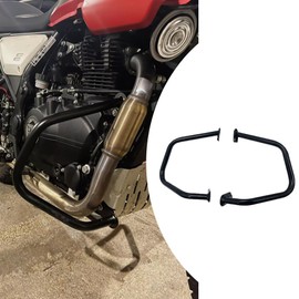 Engine Guard Crash Bar Compatible with Ro&yal Enfield Himalayan 411 2021 Ro&yal Enfield Himalayan 400 2018-2020 Motorcycle Engine Highway Bumper Protector