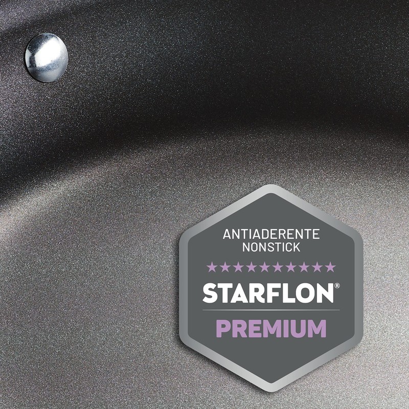 Tramontina 12-Inch Non Stick Large Frying Pan, Tri-Ply Base Stainless