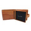 Buono Pelle RFID Blocking Mens Designer Soft Veg Tan Leather