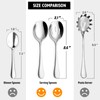 Hiware 8-Piece Serving Set - Includes 4 Spoons and 4